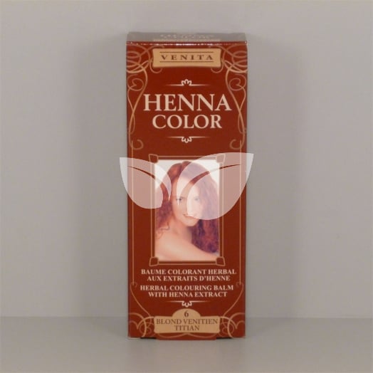 Henna Color szinező hajbalzsam nr 6 tizian 75 ml • Egészségbolt