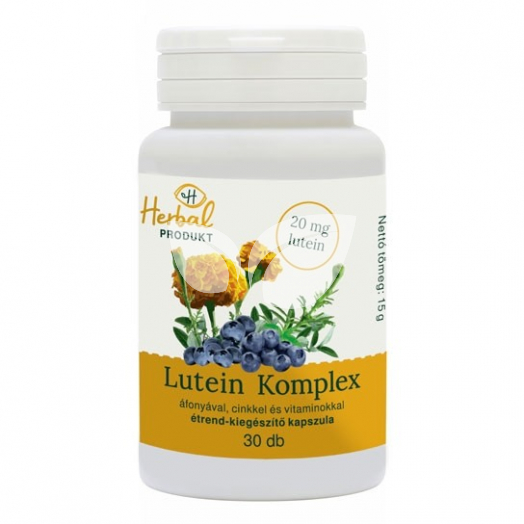 Herbalprodukt lutein komplex tabletta 30 db • Egészségbolt