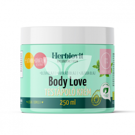 Herbiovit body love testápoló krém 250 ml • Egészségbolt