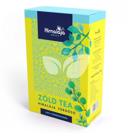 Himalája Sóház fürdősó zöld teás 1000 g • Egészségbolt
