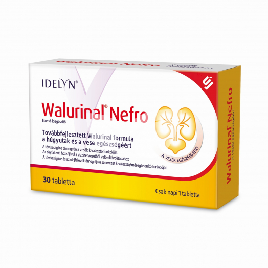 Idelyn walurinal nefro tabletta a húgyutak egészségéért 30 db