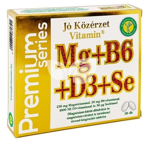 Jó Közérzet prémium mg+b6+se+d3 30 db • Egészségbolt