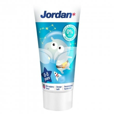 Jordan gyermek fogkrém 0-5 évesek számára 50 ml • Egészségbolt