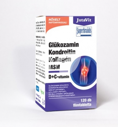 Jutavit glükozamin kondroitin kollagén msm filmtabletta 120 db • Egészségbolt