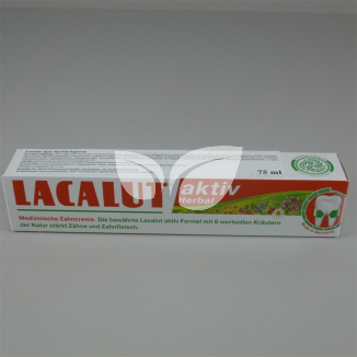 Lacalut aktiv fogkrém herbal 75 ml