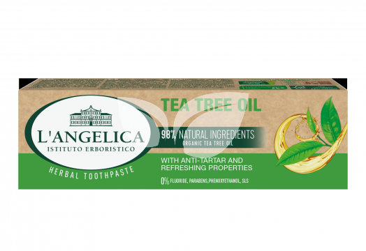 Langelica herbal fogkrém teafaolaj 75 ml • Egészségbolt