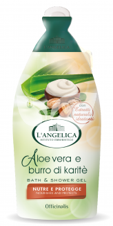 Langelica officinalis hab&tusfürdő aloe vera-shea vaj 500 ml