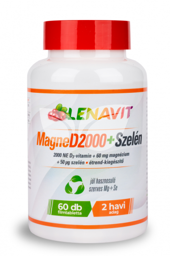 Lenavit magneD2000+szelén tabletta 60 db • Egészségbolt