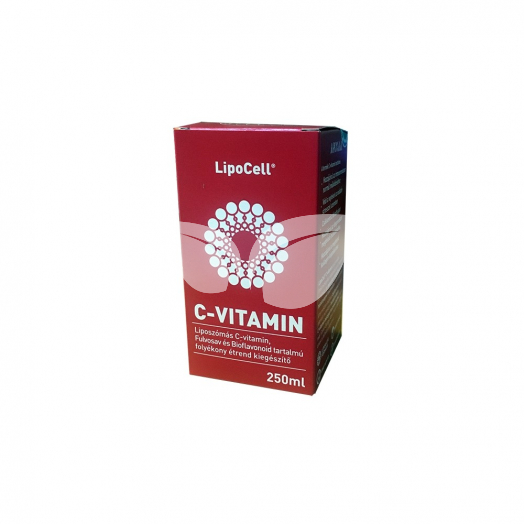 Lipocell c-vitamin folyékony étrend-kiegészítő 250 ml • Egészségbolt