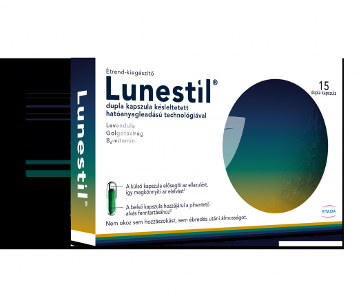 Lunestil dupla étrend-kiegészítő kapszula 15 db • Egészségbolt