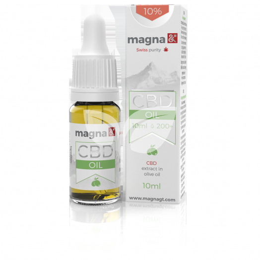 Magna G&T 10% CBD olivaolajban 10 ml • Egészségbolt