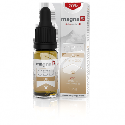 Magna G&T 20% CBD kendermagolajban 10 ml • Egészségbolt