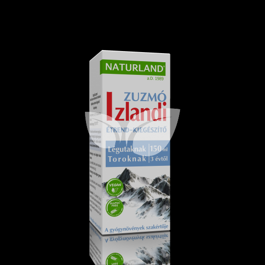 Naturland izlandi zuzmó 150 ml • Egészségbolt