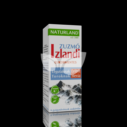 Naturland izlandi zuzmó édesítőszerekkel 150 ml • Egészségbolt
