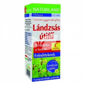 Naturland lándzsás útifű+c-vitamin felnőtt szirup 150 ml