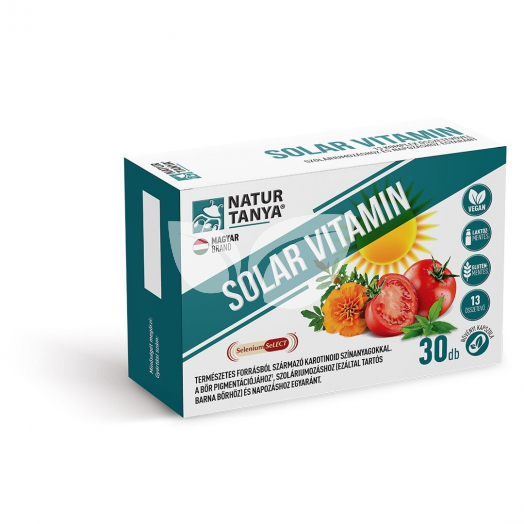 Naturtanya solar vitamin 30 db • Egészségbolt