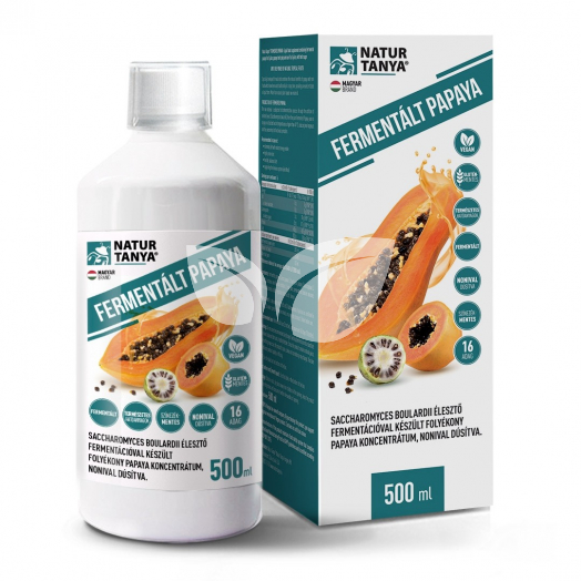 Naturtanya specchiasol fermentált papaya koncentrátum gyomorbetegségek, bélpanaszok esetén 500 ml • Egészségbolt