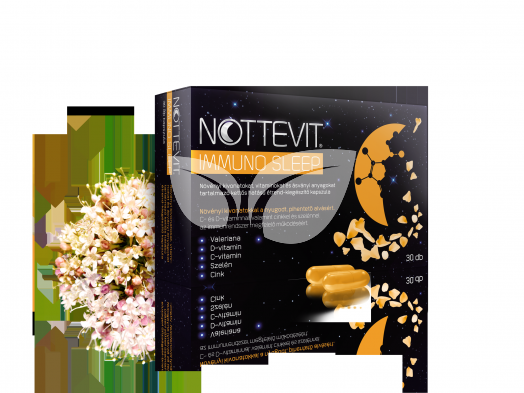 Nottevit immuno sleep étrend-kiegészítő kapszula 30 db • Egészségbolt