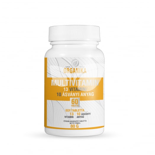 Organika multivitamin tabletta 60 db • Egészségbolt