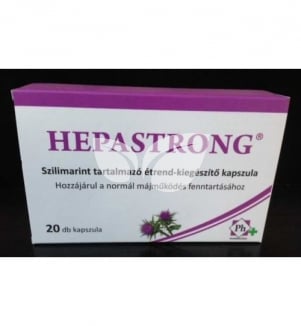Pharmatéka hepastrong étrend-kiegészítő kapszula 20 db