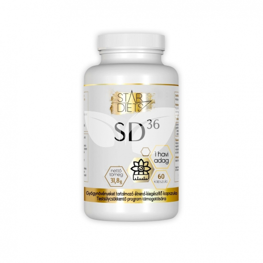 Stardiets SD36 fogyókúrás étrend-kiegészítő kapszula 60 db • Egészségbolt
