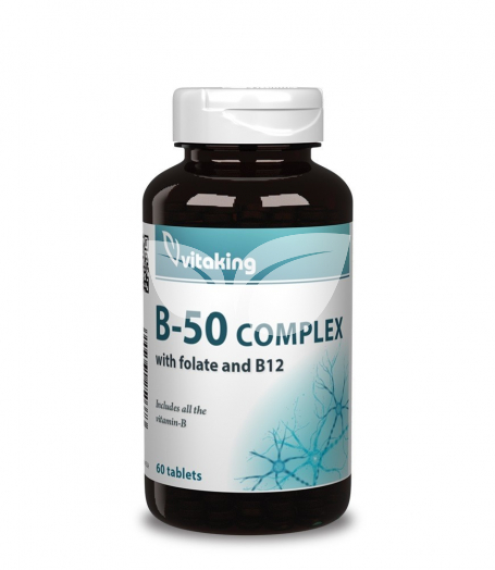Vitaking b-50 vitamin tabletta 60 db • Egészségbolt