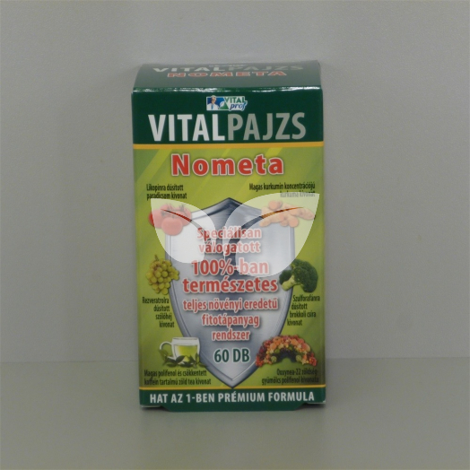 Vitalpajzs nometa tabletta 60 db • Egészségbolt