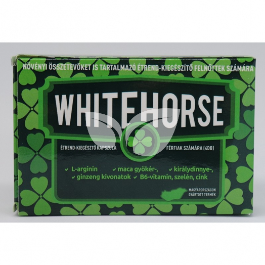 Whitehorse kapszula férfiak számára 4 db • Egészségbolt