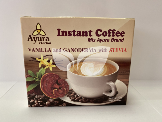 Ayura herbal instant cappuccino vaníliás 150 g • Egészségbolt