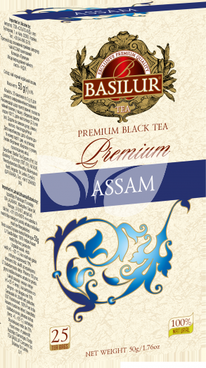 Basilur premium assam fekete tea 25 filter 50 g • Egészségbolt