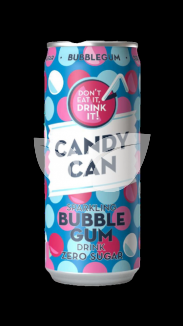Candy can bubblegum zero sugar üditőital 330 ml