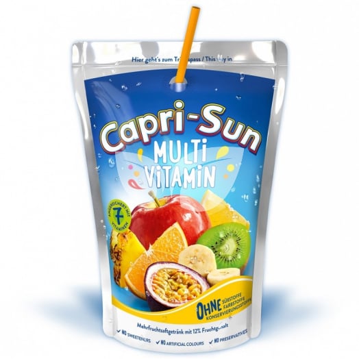 Capri Sun Multivitamin vegyes gyümölcsital 200 ml • Egészségbolt