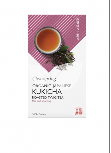 Clearspring bio kukicha tea 20x1,8 g 36 g • Egészségbolt