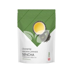 Clearspring bio sencha japán zöld tea 90 g • Egészségbolt