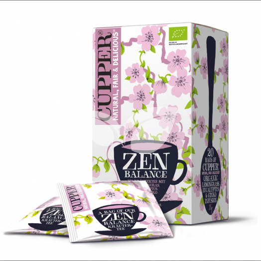 Cupper bio zen balance tea 20 db 35 g • Egészségbolt
