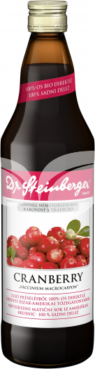 Dr.steinberger cranberry tőzegáfonyalé 750 ml • Egészségbolt