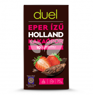 Duel holland kakaópor eper ízű 10% 75 g