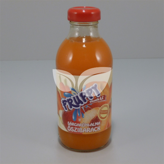 Fruppy ital sárgarépa-alma-őszibarack 330 ml • Egészségbolt