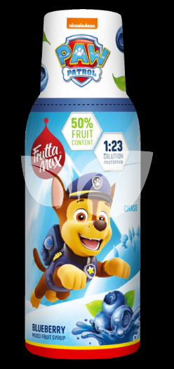 FruttaMax paw patrol gyümölcsszörp áfonya 500 ml • Egészségbolt