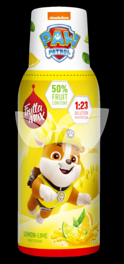 FruttaMax paw patrol gyümölcsszörp citrom lime 500 ml • Egészségbolt