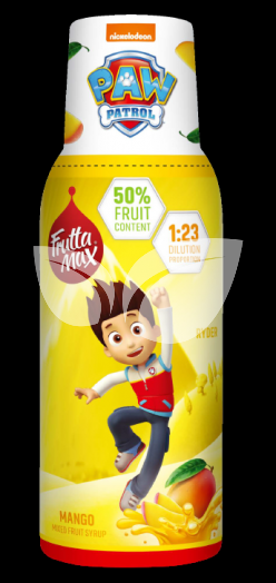 FruttaMax paw patrol gyümölcsszörp mangó 500 ml • Egészségbolt