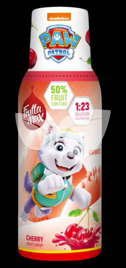 FruttaMax paw patrol gyümölcsszörp meggy 500 ml • Egészségbolt