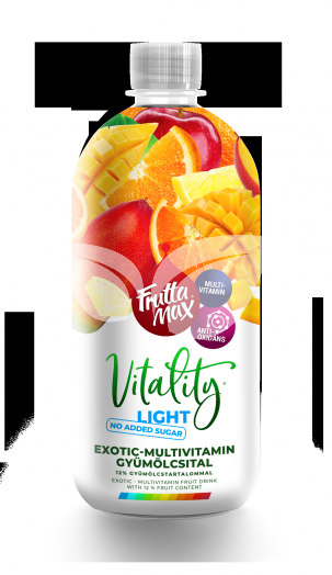Fruttamax vitality exotic multivitamin ízű gyümölcsital 750 ml • Egészségbolt