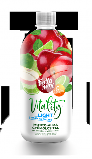 Fruttamax vitality mojito-alma ízű gyümölcsital 750 ml • Egészségbolt
