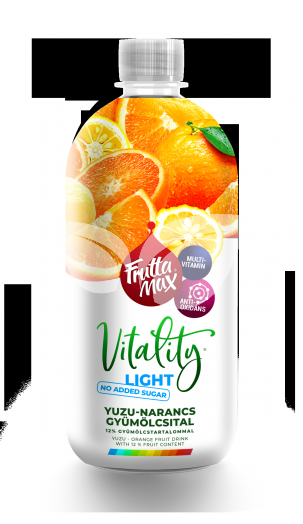 Fruttamax vitality yuzu-narancs ízű gyümölcsital 750 ml • Egészségbolt