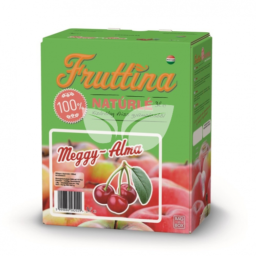 Fruttina alma-meggy gyümölcslé 3000 ml • Egészségbolt