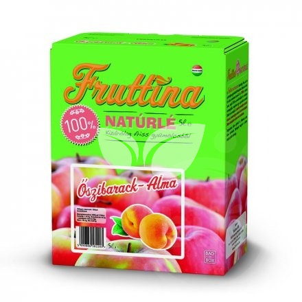 Fruttina alma-őszibarack gyümölcslé 5000 ml • Egészségbolt
