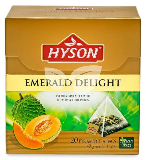 Hyson emerald delight zöld tea 20x2g 40 g • Egészségbolt
