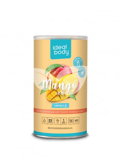 Idealbody fogyókúrás italpor mangó 525 g • Egészségbolt