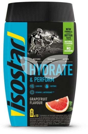 Isostar izotóniás italpor fresh grapefruit ízű 400 g • Egészségbolt